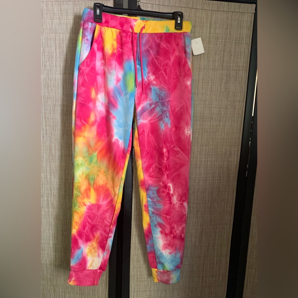 Tracksuit joggers and dog onesie
